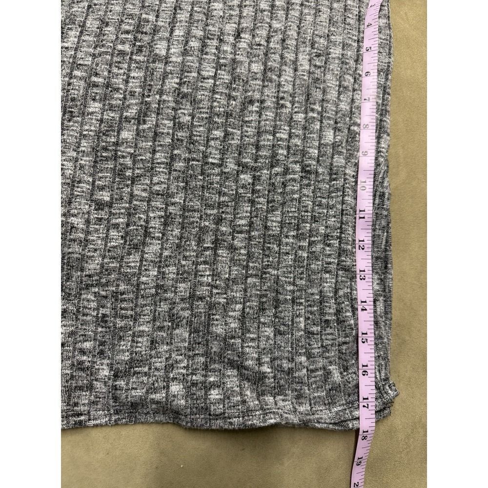 M C Michelle By Comune Grey Ribbed Long Sleeve Sweater. Womens. Sz S - Picture 10 of 11